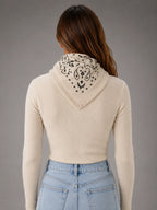 Women's Paisley Bandana – Square Neck Scarf