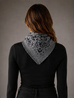 Women's Paisley Bandana – Square Neck Scarf