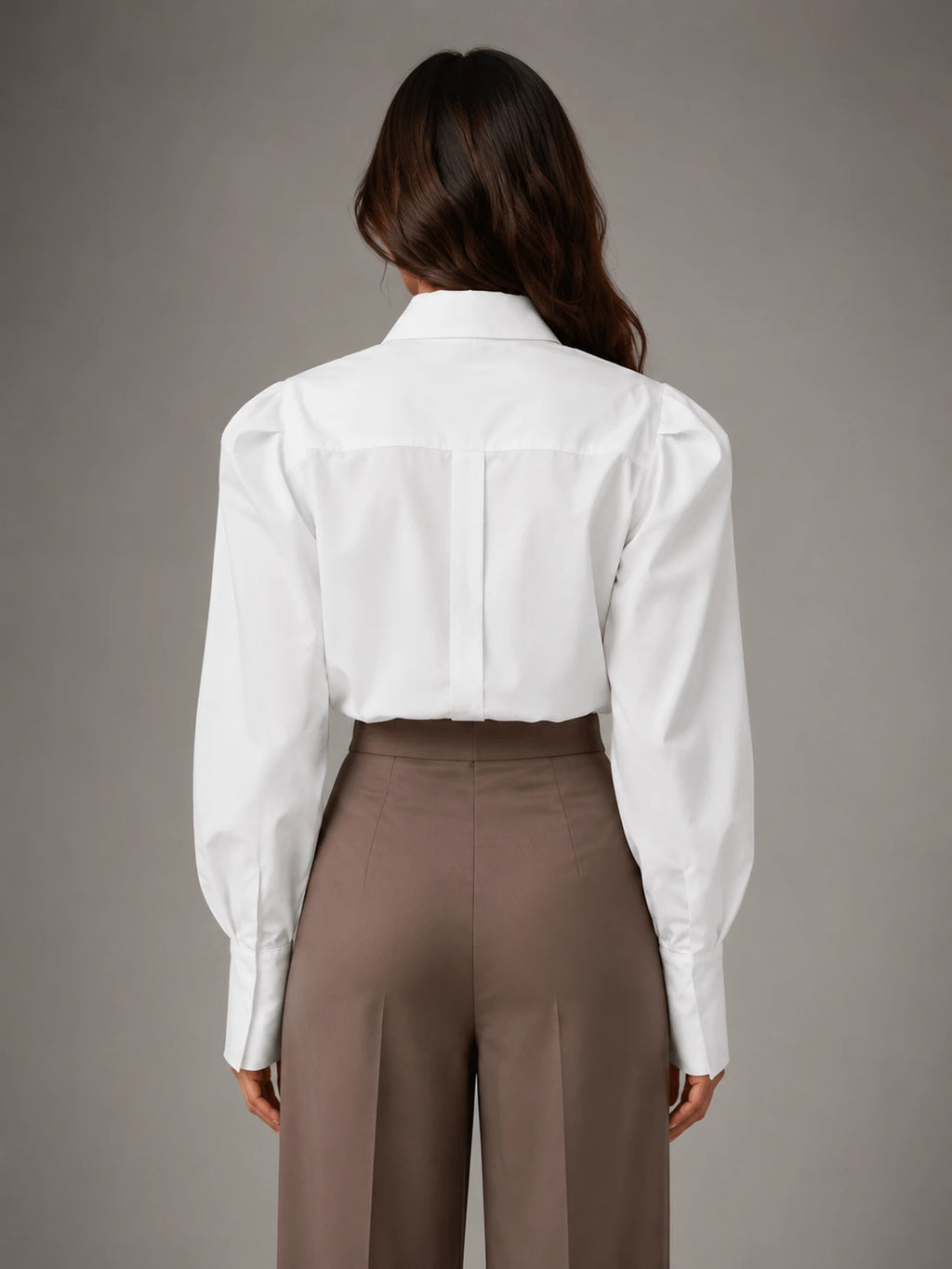 Women's Ruffle Blouse – Long Sleeve Top