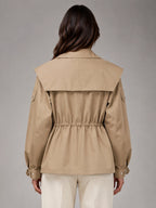 Women's Cropped Structured Jacket – Tailored Fit