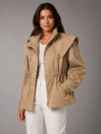Women's Cropped Structured Jacket – Tailored Fit