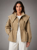 Women's Cropped Structured Jacket – Tailored Fit